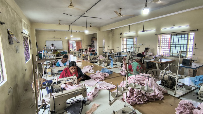 Skilled craftspeople at work — Asha Garment Factory