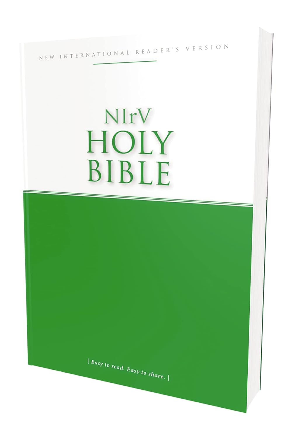NIrV, Holy Bible