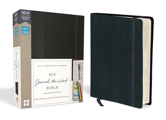 NIV, Journal the Word Bible, Hardcover