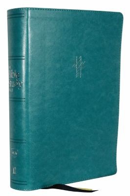 Nkjv, the Bible Study Bible, Leathersoft, Turquoise, Comfort Print