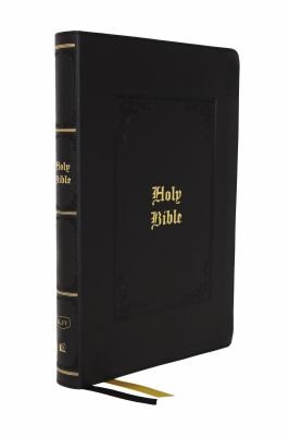 KJV Bible, Giant Print Thinline Bible, Vintage Series, Leathersoft, Black, Red Letter, Comfort Print : King James Version